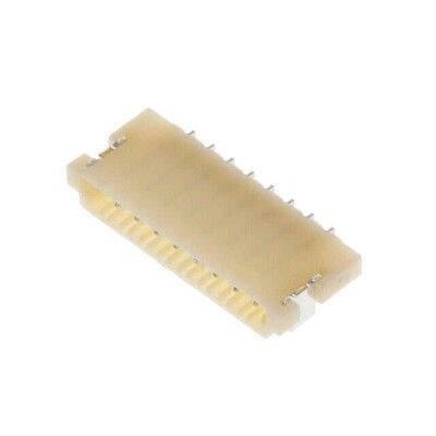 Connector Header Surface Mount, Right Angle 8 position 0.039