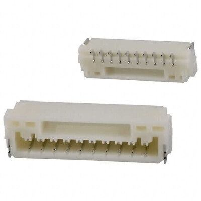 Connector Header Surface Mount, Right Angle 10 position 0.049