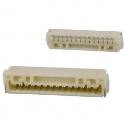 Connector Header Surface Mount, Right Angle 14 position 0.049