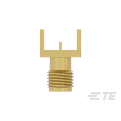SMA Connector Jack, Female Socket 50 Ohms Board Edge, End Launch Solder - 3