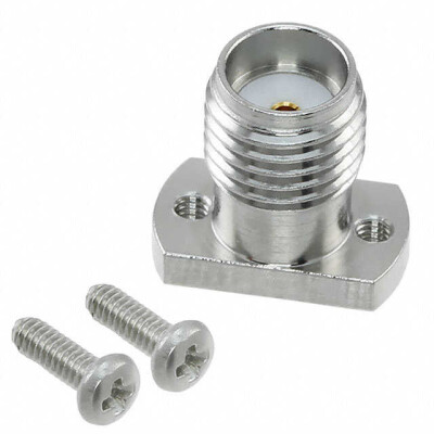 SMA Connector Jack, Female Socket 50 Ohms Surface Mount Compression - 1