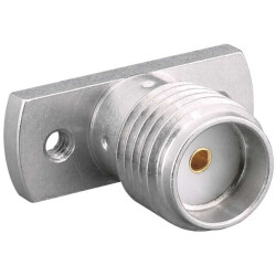 SMA Connector Jack, Female Socket 50 Ohms Panel Mount Solder - TE Connectivity Linx