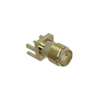 SMA Connector Jack, Female Socket 50 Ohms Board Edge, End Launch Solder - 1