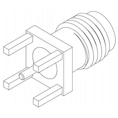 SMA PCB Straight Con. - 1