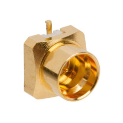 SMP Connector Jack, Male Pin 50 Ohms Surface Mount Solder - Amphenol RF