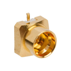 SMP Connector Jack, Male Pin 50 Ohms Surface Mount Solder - Amphenol RF