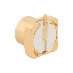 SMP Connector Jack, Male Pin 50 Ohms Surface Mount Solder - Amphenol RF (1)