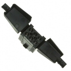 6 Rectangular Connectors - Housings Receptacle 0.200