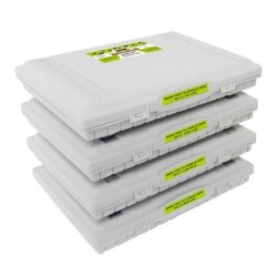 Thick Film Resistor Kit 0 ~ 20M Ohm ±1% 0.063W Surface Mount 255000 Pieces (510 Values - 500 Each) - Analog Technologies, Inc.