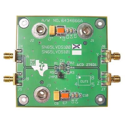 SN65CML100DGK LVDS, Repeater/Translator Interface Evaluation Board - 1