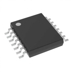 Buffer, Non-Inverting 4 Element 1 Bit per Element 3-State Output 14-TSSOP - Texas Instruments