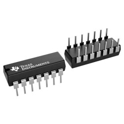NOR Gate IC 4 Channel 14-PDIP - Texas Instruments