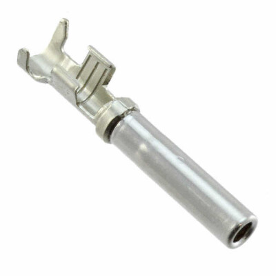 Socket Contact Gold Crimp 14-18 AWG Power, Stamped - 1