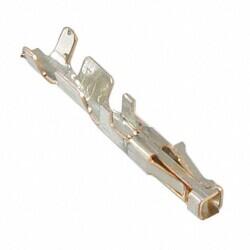 Socket Contact Gold 20-24 AWG Crimp Stamped - TE Connectivity AMP Connectors