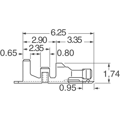 Socket Contact Gold 24-30 AWG Crimp - 2