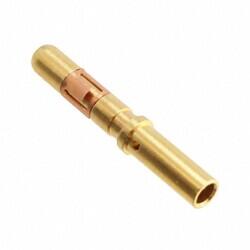 Socket Contact Gold Crimp 16-20 AWG Machined - 1