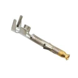 Socket Contact Gold Crimp 18-22 AWG Stamped - 1
