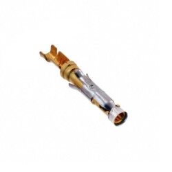 Socket Contact Gold Crimp 20-24 AWG Stamped - TE Connectivity AMP Connectors