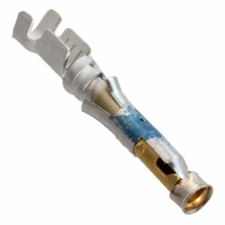 Socket Contact Gold Crimp 16-18 AWG Stamped - 1