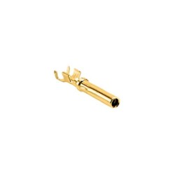 Socket Contact Gold Crimp 14-16 AWG Signal, Stamped - Amphenol Sine Systems Corp