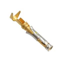 Socket Contact Gold Crimp 20-24 AWG Stamped - 1