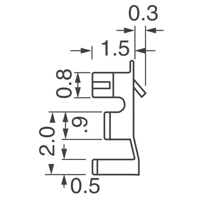 Socket Contact Tin 26-30 AWG Crimp - 3