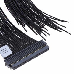 60 Position Cable Assembly Rectangular Socket to Individual Wire Leads 0.833' (254.00mm, 10.00