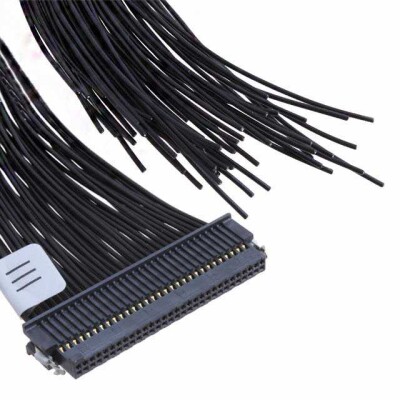 60 Position Cable Assembly Rectangular Socket to Individual Wire Leads 0.833' (254.00mm, 10.00