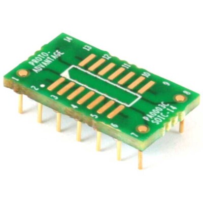 SOIC-14 TO DIP-14 SMT ADAPTER (1 - 1