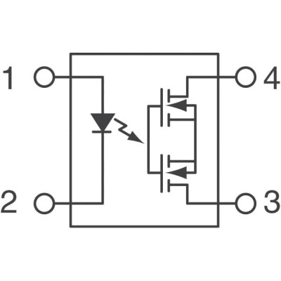 Solid State SPST-NC (1 Form B) 4-DIP (0.300