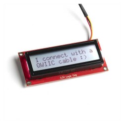 SparkFun 16x2 SerLCD - RGB Backlight (Qwiic) - SparkFun Electronics
