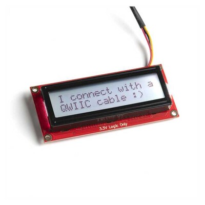 SparkFun 16x2 SerLCD - RGB Backlight (Qwiic) - 1