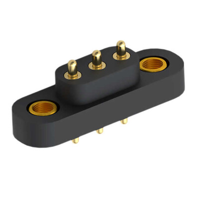 3 Position Spring Piston Connector Through Hole - 1