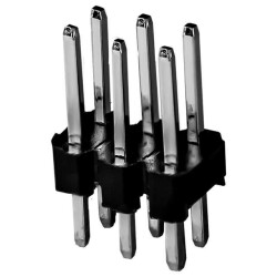 Connector Header Through Hole 6 position 0.100