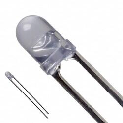 Blue LED Indication - Discrete 3.5V Radial - Lumex Opto Components Inc.