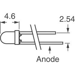 Blue LED Indication - Discrete 3.5V Radial - Lumex Opto Components Inc. (1)