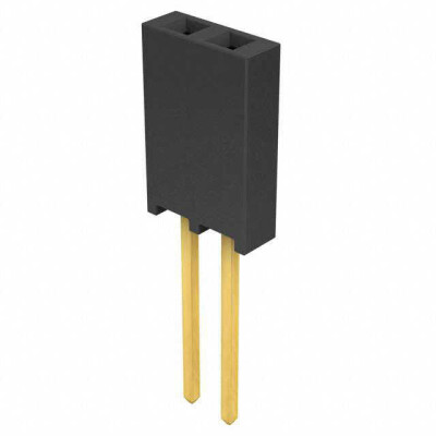 2 Position Receptacle Connector 0.100