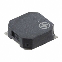 Buzzers Transducer, Externally Driven Magnetic 3.6 V 70mA 2.3kHz 87dB @ 3.6V, 10cm Surface Mount Solder Pads - Soberton Inc.