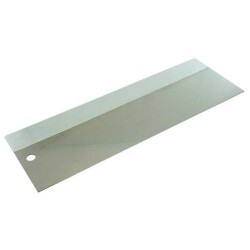 Stainless Steel Solder Paste Squeegee 136mm x 48mm, 0.2mm thick - Chip Quik Inc.