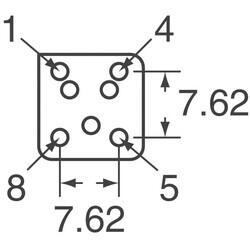 40MHz XO (Standard) HCMOS, TTL Oscillator 3.3V Enable/Disable 8-DIP, 4 Leads (Half Size, Metal Can) - Abracon LLC (1)