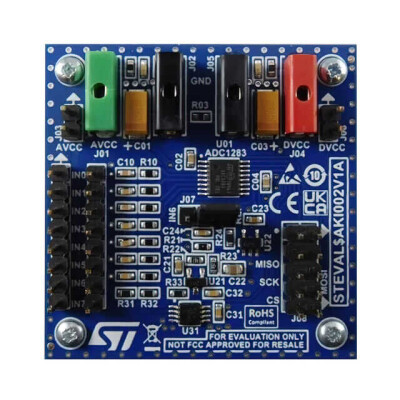 ADC1283 - 12 Bit 200k Samples per Second Analog to Digital Converter (ADC) Evaluation Board - 1