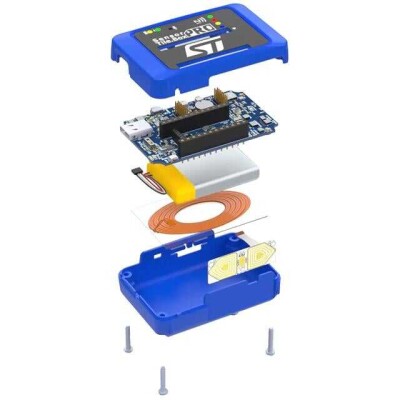 LIS2DU12, LIS2MDL, LPS22DF, LSM6DSV16X, ST25DV04K, STM32U585, STTS22H - Accelerometer, Gyroscope, Magnetometer, Microphone, Pressure, Temperature Sensor Evaluation Board - 1