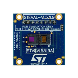 VL53L9CX STM32 Light, 3D Time-of-Flight (ToF) Sensor Evaluation Board - STMicroelectronics