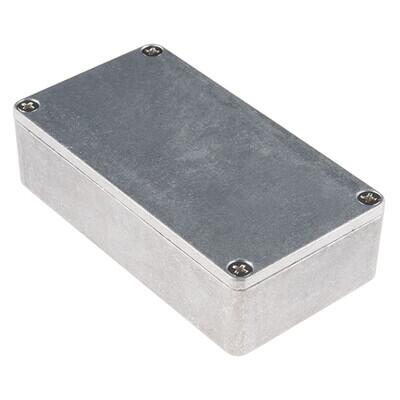 Stomp Box Metal, Aluminum Unpainted Cover Included 4.409