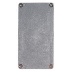 Stomp Box Metal, Aluminum Unpainted Cover Included 4.409