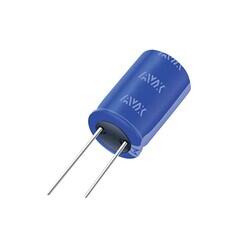1F (EDLC) Supercapacitor 2.7V Radial, Can 200mOhm @ 1kHz 1000 Hrs @ 60°C - 1