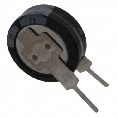 330 mF (EDLC) Supercapacitor 5.5 V Axial, Can - Vertical 150Ohm 1000 Hrs @ 85°C - 1