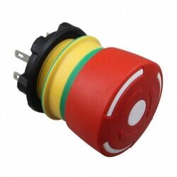 Emergency Stop (E-Stop) Switches, Series 84, Pushbutton PCB standard, IP40, IP67 - 1