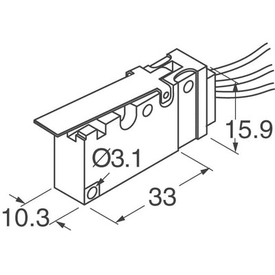 Switch SPDT Chassis Mount - 2