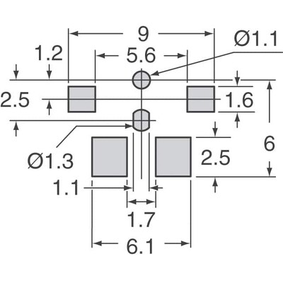 Switch SPST-NO Surface Mount, Right Angle - 3
